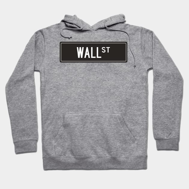 Wall st black Hoodie by annacush